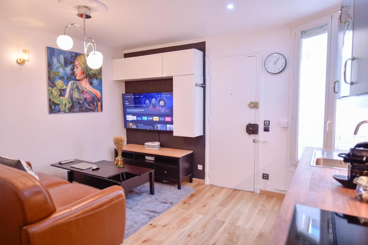 Paris La Villette - Charming Apartment 2 Rooms Exterior foto